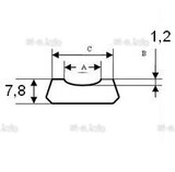 Плоские керамические подкладки С-27mm - st-e.info - Курган