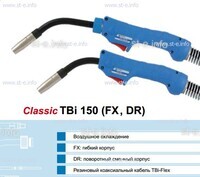 Горелка для полуавтоматической сварки TBi 150-blue-ESG, длина 3 метра - st-e.info - Курган