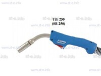 Горелка для полуавтоматической сварки TBi 250-blue-ESG, длина 5 метров - st-e.info - Курган