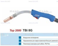 Горелка для полуавтоматической сварки TBI 8G-blue-RGZ, длина 3 метра - st-e.info - Курган