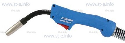 Горелка для полуавтоматической сварки TBi 250-DR-blue-ESG, со сменным поворотным корпусом, длина 3 метра - st-e.info - Курган