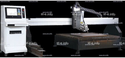 Шести-осевая портальная машина термической резки металла ST-BEVEL3580-SE(2500х6000мм) - st-e.info - Курган