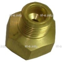 Переходник G3/4-Сп21,8 (для импортного редуктора)  - st-e.info - Курган