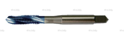 Метчик машинный М2*0,4 с винтовой канавкой DIN-371, сталь М35 - st-e.info - Курган