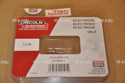 Электрод LC25 арт. W03X0893-75A - st-e.info - Курган