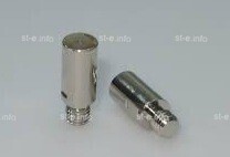 Электрод для плазмотрона ERGOCUT S25, ERGOCUT S25K, ERGOCUT S45 арт. PR0105 (короткий) - st-e.info - Курган
